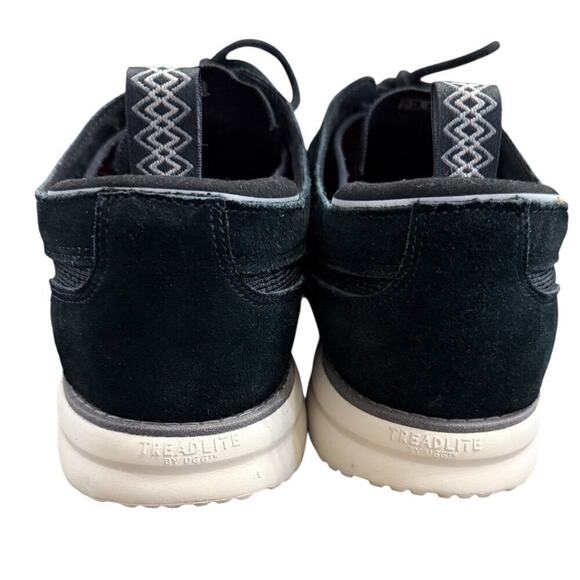 UGG Treadlite Black Knit Oxford Sneakers Men’s Size 14 (No Size Tag)